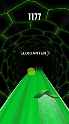 Elgiganten Hexagon Blaster: gameplay