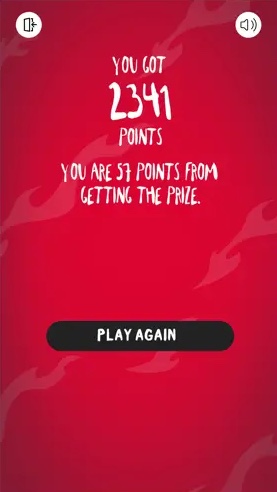Malaco Crazy Face Hot Ride: score screen